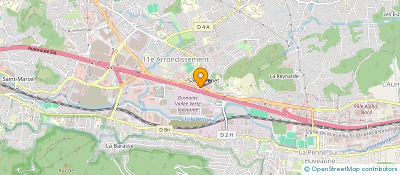 localisation de l'entreprise 2G.ELEC à MARSEILLE