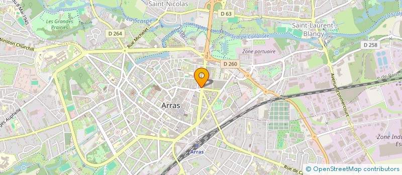 localisation de l'entreprise 2G EXPERTS à ARRAS