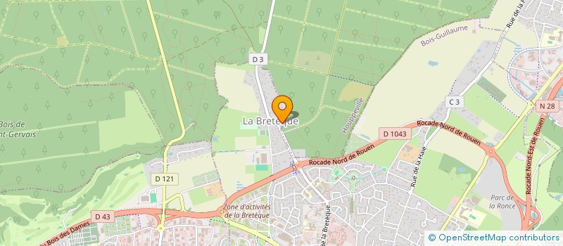 localisation de l'entreprise 2G FONCIER à BOIS-GUILLAUME