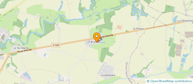 localisation de l'entreprise 2G HANDUSTRIE à TALMONT-SAINT-HILAIRE
