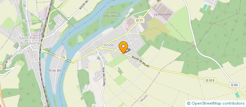 localisation de l'entreprise 2G IMMO  ANDE