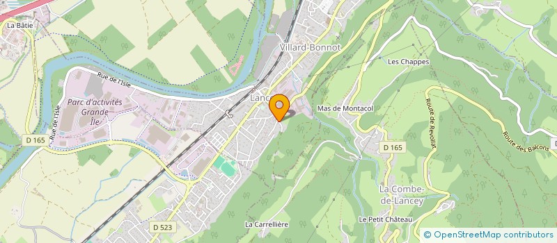 localisation de l'entreprise 2G IMMOBILIER  VILLARD-BONNOT