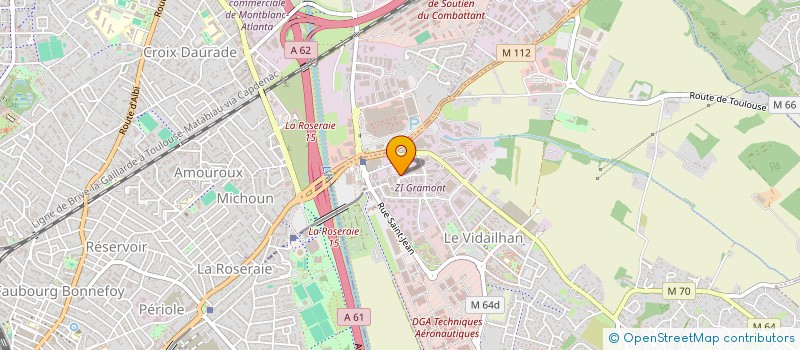 localisation de l'entreprise 2G MATERIAUX à TOULOUSE