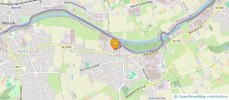 localisation de l'entreprise 2G2  BOUSBECQUE