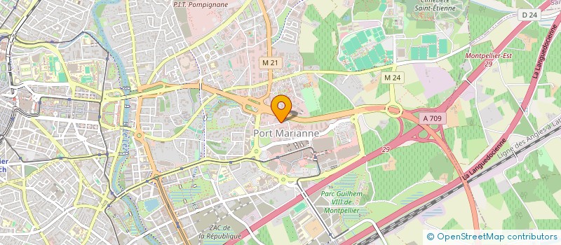 localisation de l'entreprise 2G2A  MONTPELLIER