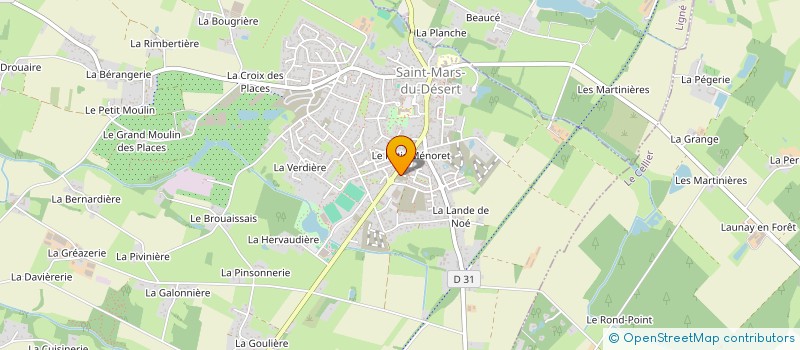 localisation de l'entreprise 2G2B  SAINT-MARS-DU-DESERT