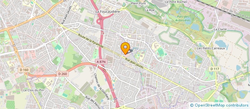 localisation de l'entreprise 2G2C  TRELAZE