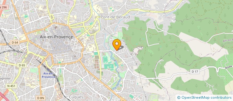 localisation de l'entreprise 2G2C  AIX-EN-PROVENCE