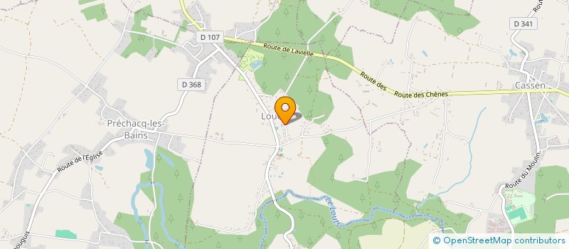 localisation de l'entreprise 2G2D  LOUER