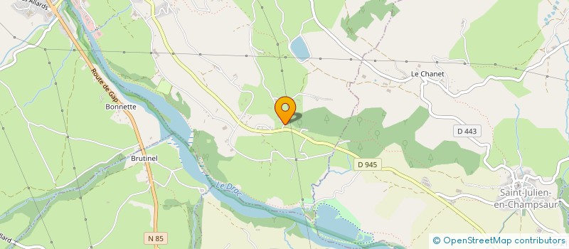 localisation de l'entreprise 2G2E à SAINT-BONNET-EN-CHAMPSAUR