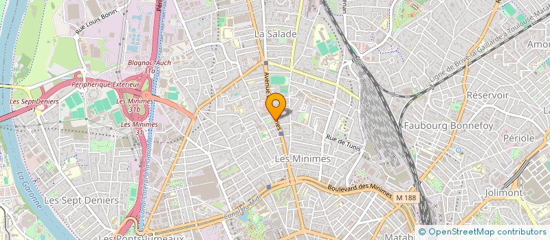 localisation de l'entreprise 2G2J à TOULOUSE