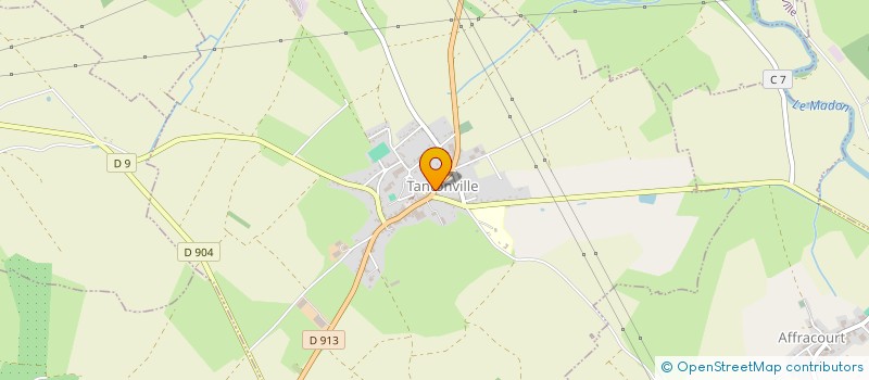 localisation de l'entreprise 2GA  TANTONVILLE