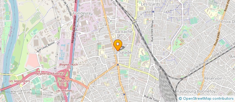 localisation de l'entreprise 2GB à TOULOUSE