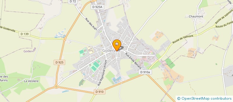 localisation de l'entreprise 2GB  GODERVILLE