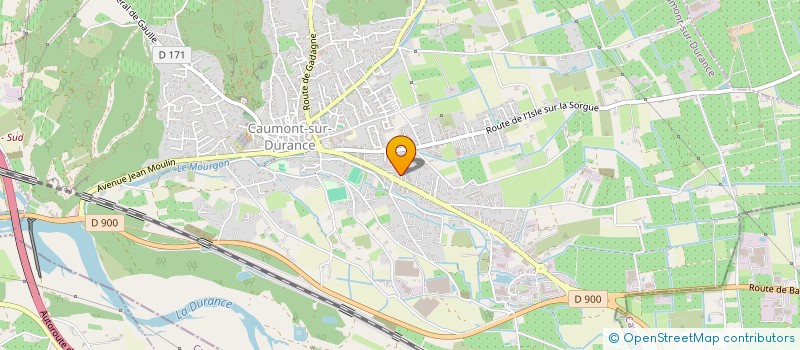 localisation de l'entreprise 2GB INGENIERIE  CAUMONT-SUR-DURANCE