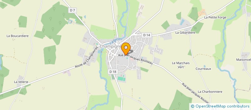 localisation de l'entreprise 2GC à CHAMPIGNELLES