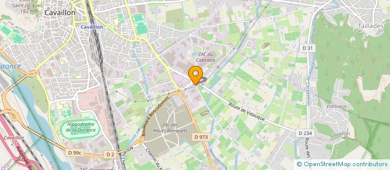 localisation de l'entreprise 2GC LE TERMINUS  L'ISLE-SUR-LA-SORGUE