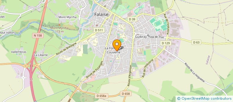 localisation de l'entreprise 2GCMP à FALAISE
