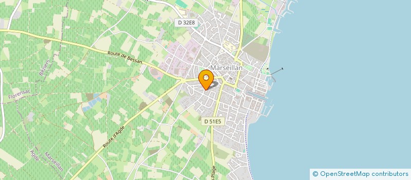 localisation de l'entreprise 2GD2C QUEVEDO à MARSEILLAN