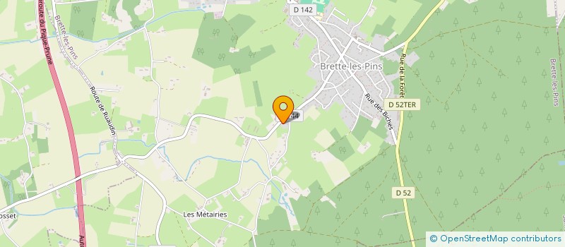 localisation de l'entreprise 2GE  BRETTE-LES-PINS