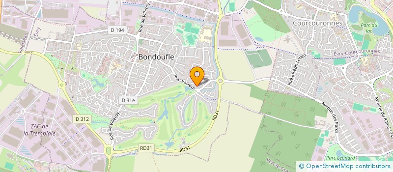 localisation de l'entreprise 2GETHER  BONDOUFLE