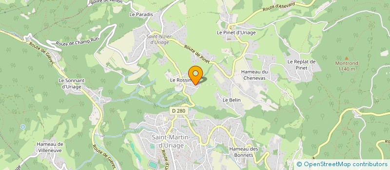 localisation de l'entreprise 2GHAYA  SAINT-MARTIN-D'URIAGE