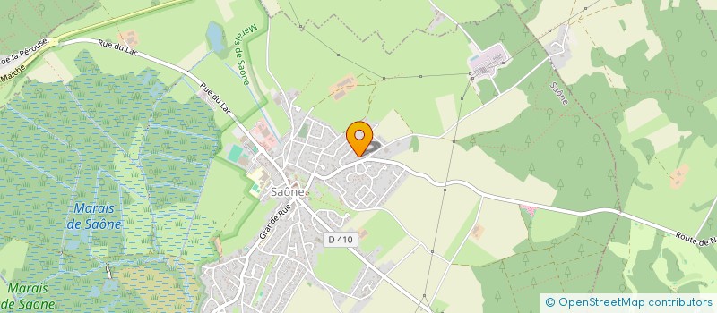 localisation de l'entreprise 2GLC  SAONE