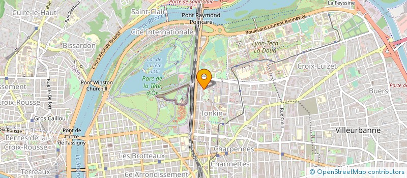 localisation de l'entreprise 2GM CONSEILS EURL  VILLEURBANNE