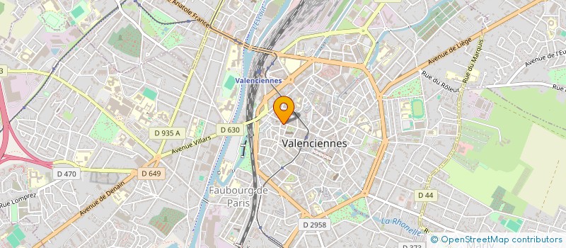 localisation de l'entreprise 2GMC à VALENCIENNES