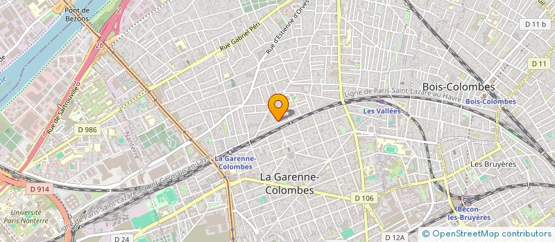 localisation de l'entreprise 2GPC à COLOMBES