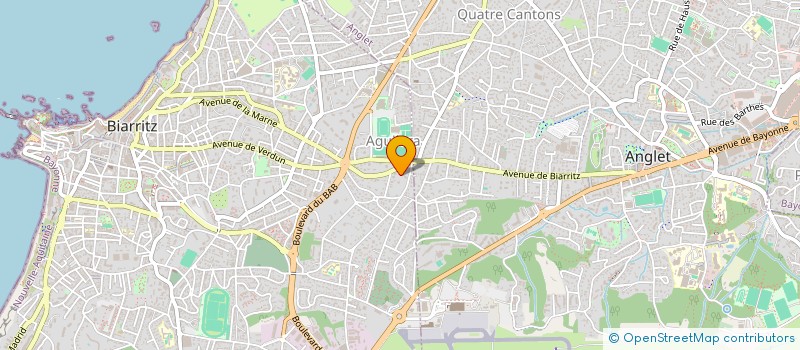 localisation de l'entreprise 2GR à BIARRITZ