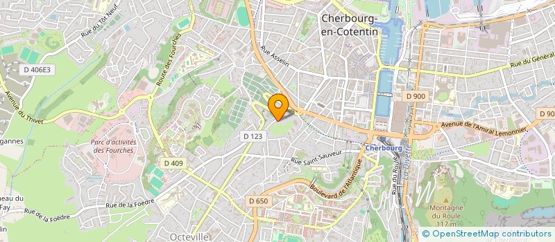 localisation de l'entreprise 2GRG à CHERBOURG-EN-COTENTIN