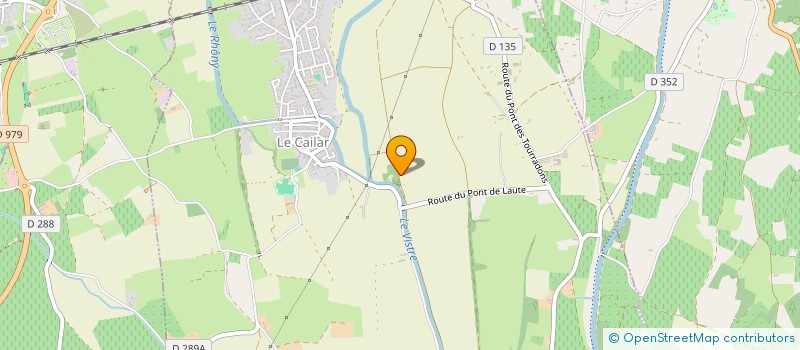 localisation de l'entreprise 2GRG  LE CAILAR