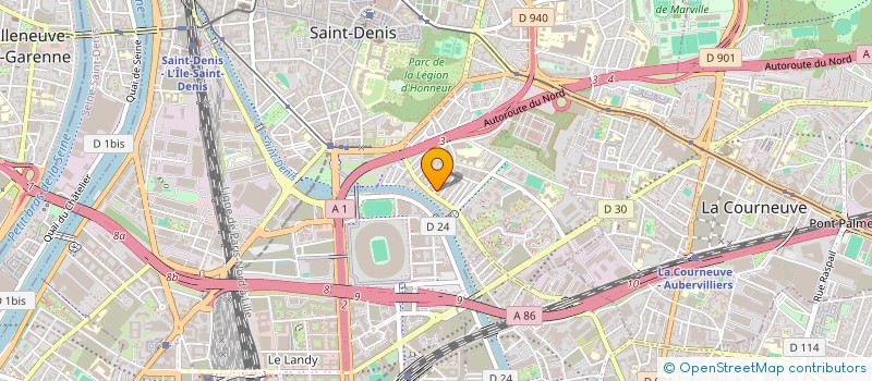 localisation de l'entreprise 2GRM  SAINT-DENIS