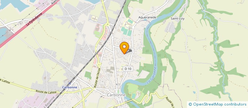 localisation de l'entreprise 2GSP  CARBONNE