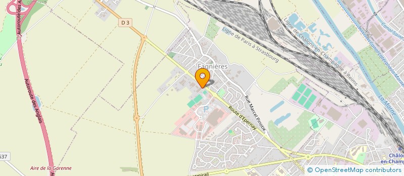 localisation de l'entreprise 2GW  CHALONS-EN-CHAMPAGNE