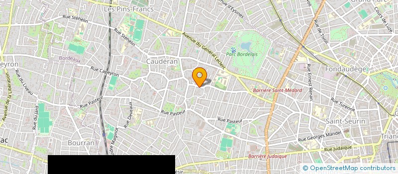 localisation de l'entreprise 2GZLCX  BORDEAUX