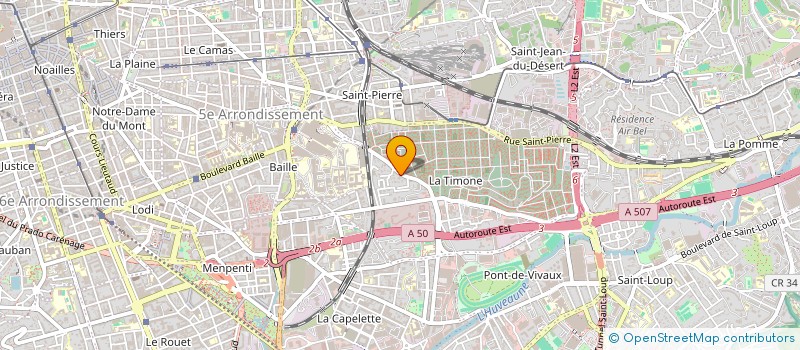localisation de l'entreprise 2H à MARSEILLE