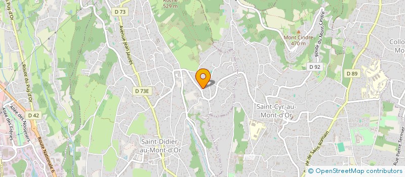 localisation de l'entreprise 2H CONCEPT  SAINT-DIDIER-AU-MONT-D'OR
