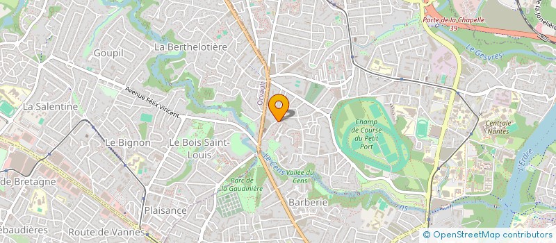 localisation de l'entreprise 2H CREATION à NANTES