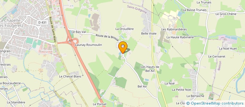 localisation de l'entreprise 2H DEVELOPPEMENT à SAINT-GREGOIRE