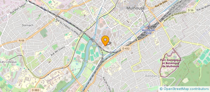 localisation de l'entreprise 2H ENERGIE à MULHOUSE