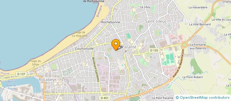 localisation de l'entreprise 2H PROMOTION SAS à SAINT-MALO