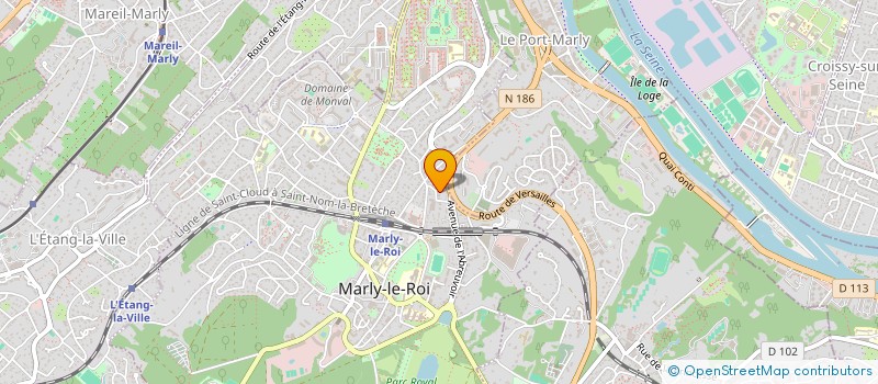 localisation de l'entreprise 2H SOLUTIONS à MARLY-LE-ROI