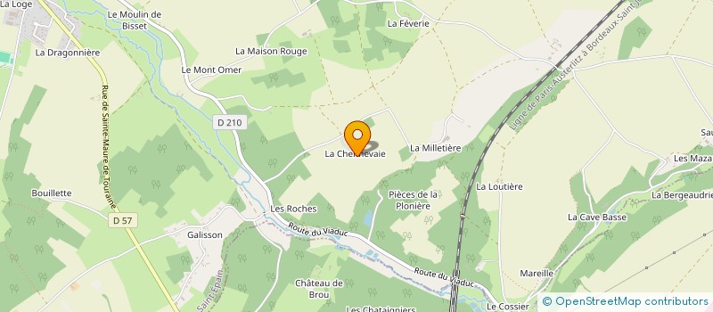 localisation de l'entreprise 2H - THE HELPING HAND  SAINT-EPAIN