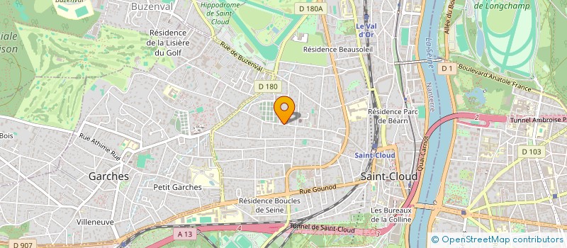 localisation de l'entreprise 2H90 à SAINT-CLOUD