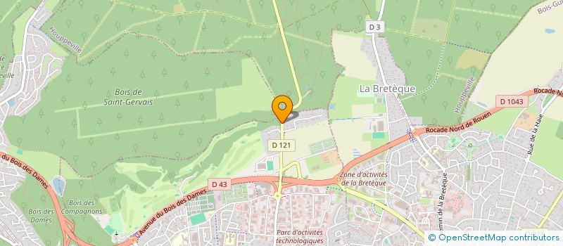 localisation de l'entreprise 2HB  MONT-SAINT-AIGNAN