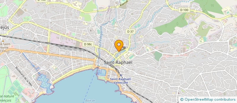 localisation de l'entreprise 2HCDS à SAINT-RAPHAEL
