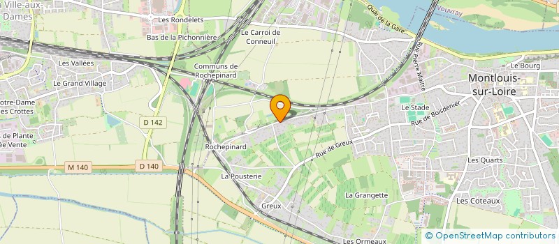 localisation de l'entreprise 2HELMA à MONTLOUIS-SUR-LOIRE