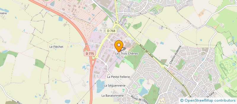 localisation de l'entreprise 2HET à AVRILLE